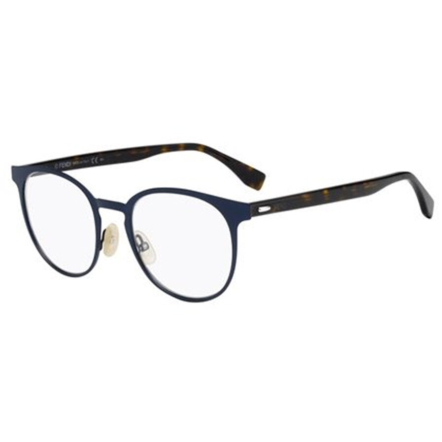 Rame ochelari de vedere dama Fendi FF M0009 RCT Rotunde Albastre originale din Metal cu comanda online