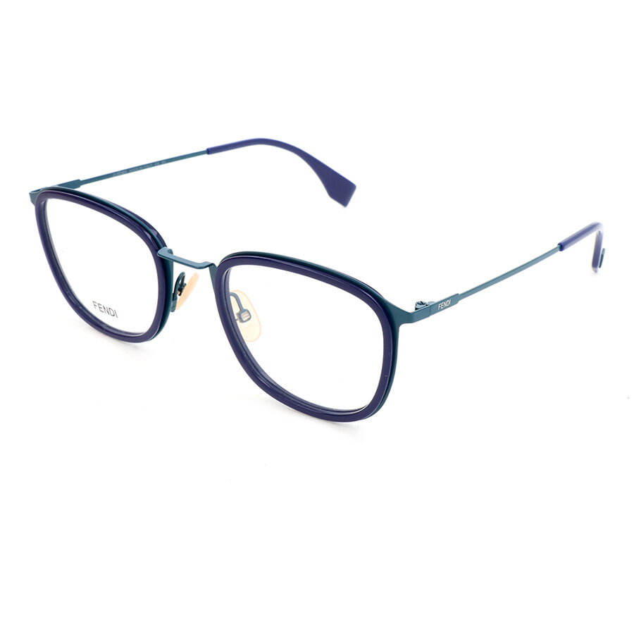 Rame ochelari de vedere dama Fendi FF M0024 PJP Rotunde Albastre originale din Metal cu comanda online