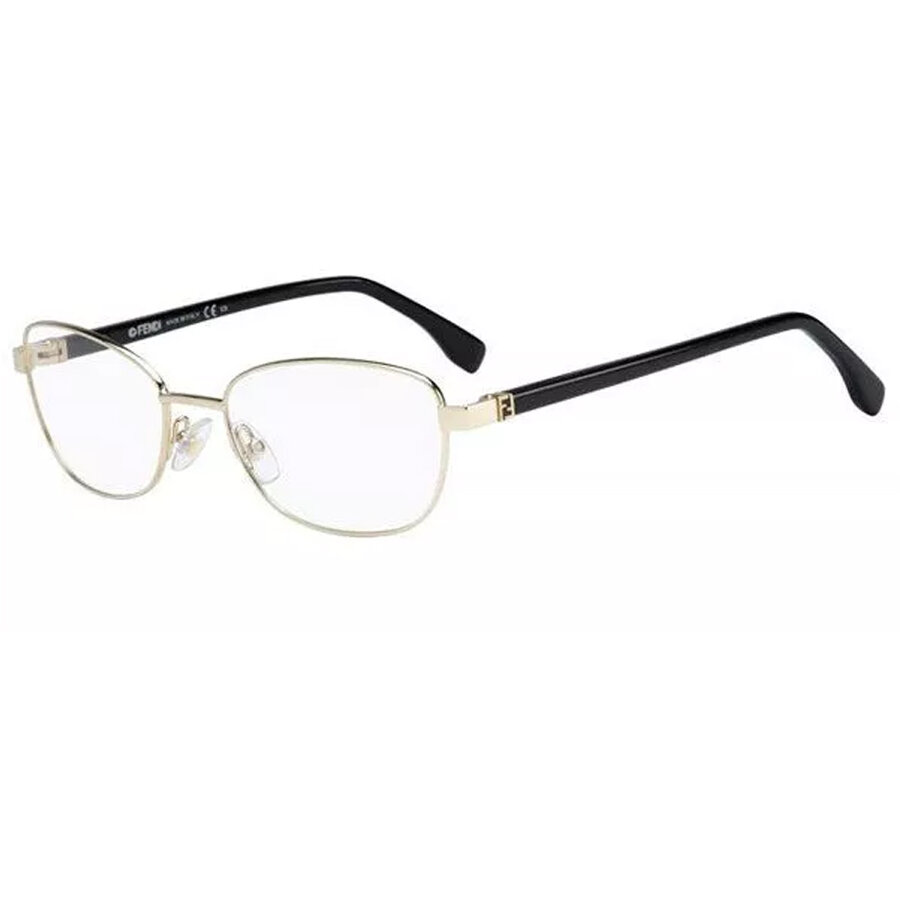 Rame ochelari de vedere dama Fendi FF0012 RHL Ovale Aurii originale din Metal cu comanda online