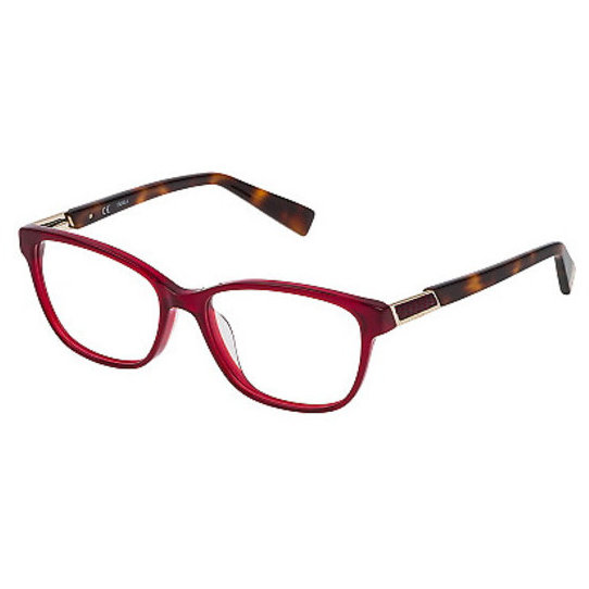 Rame ochelari de vedere dama Furla VFU085-0954 Rectangulare Rosii originale din Plastic cu comanda online