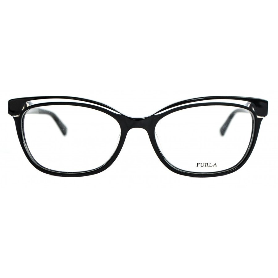 Rame ochelari de vedere dama Furla VFU093-0Z50 Cat-eye Negre originale din Acetat cu comanda online