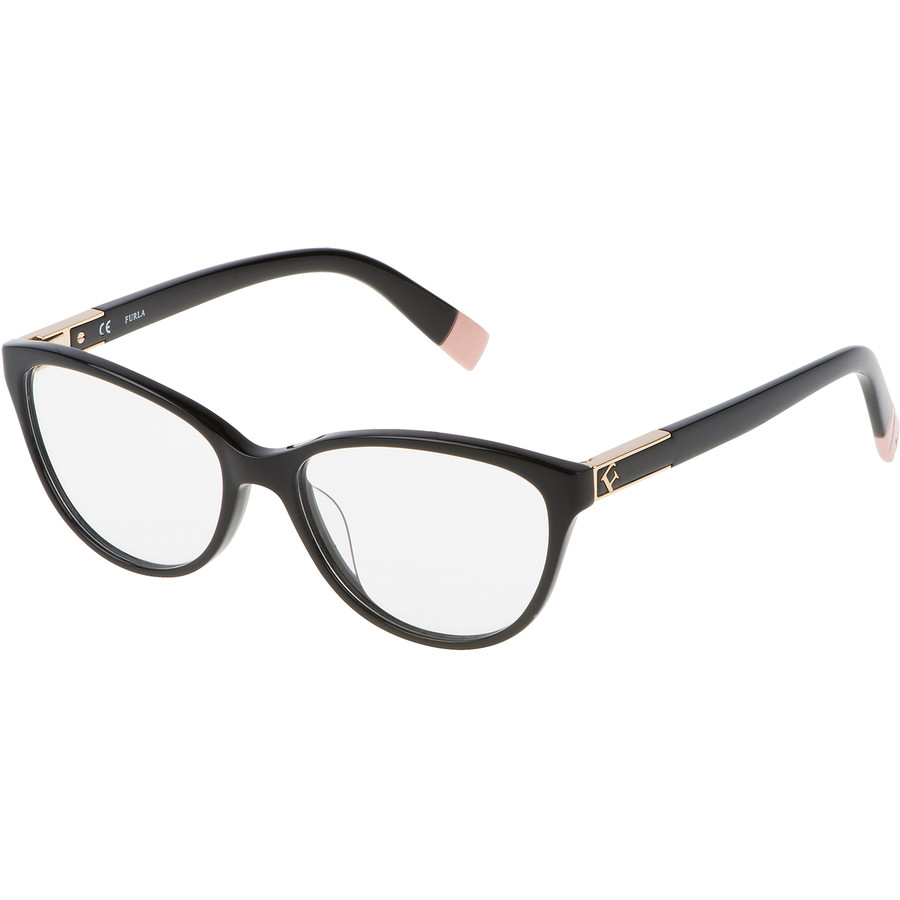Rame ochelari de vedere dama Furla VU4977-700Y Cat-eye Negre originale din Plastic cu comanda online