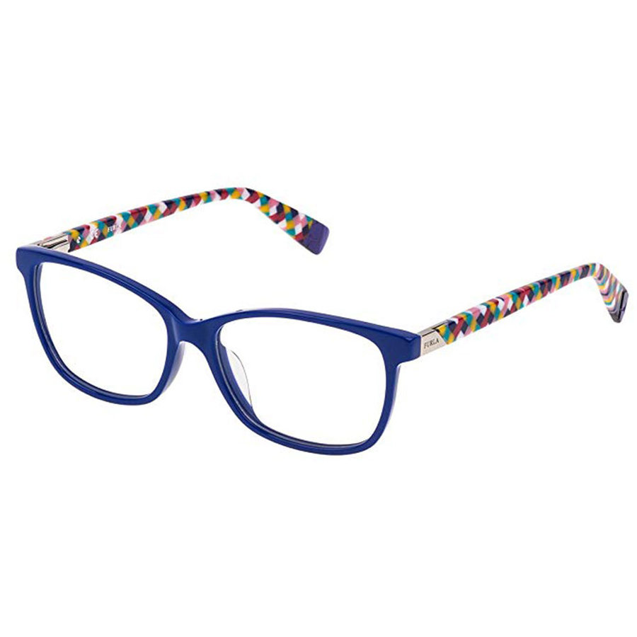 Rame ochelari de vedere dama Furla VU4994 0D82 Rectangulare Albastre originale din Plastic cu comanda online