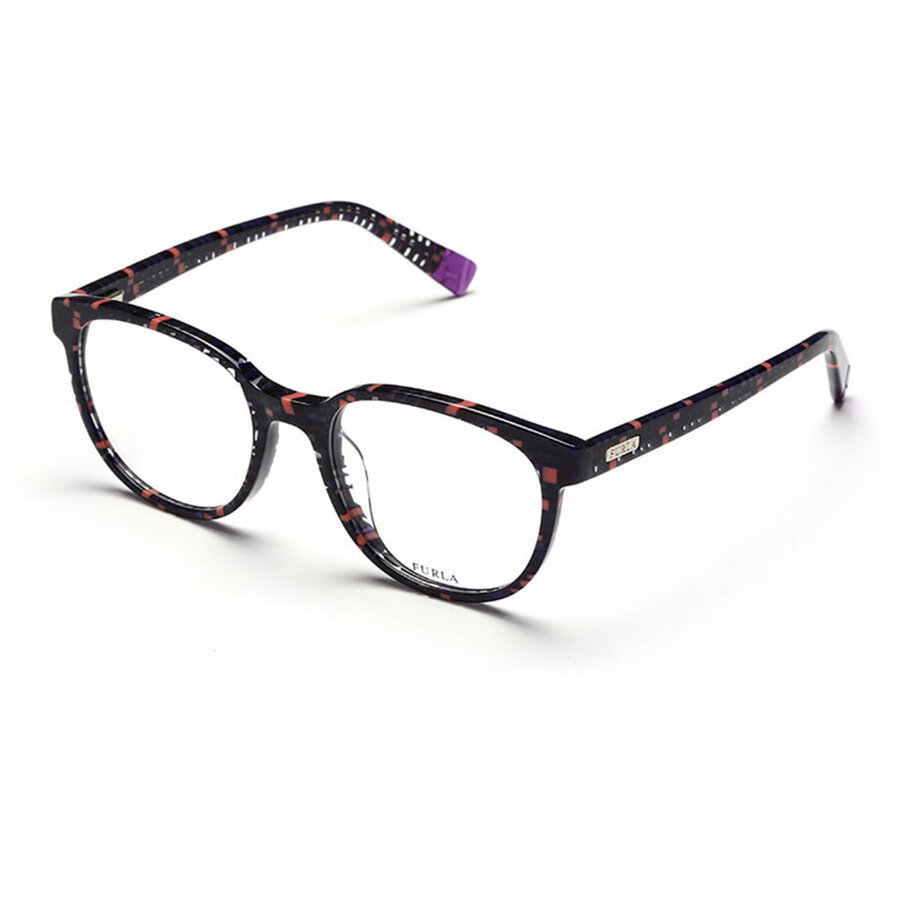 Rame ochelari de vedere dama Furla VU4996 0GB3 Patrate Havana originale din Plastic cu comanda online