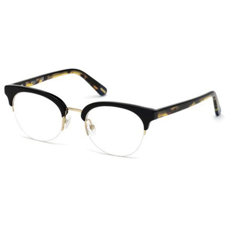 Rame ochelari de vedere dama Gant GA4085 001 Negre Browline originale din Plastic cu comanda online