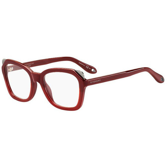 Rame ochelari de vedere dama Givenchy GV 0042 7W5 Rectangulare Rosii originale din Plastic cu comanda online
