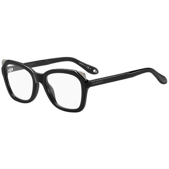 Rame ochelari de vedere dama Givenchy GV 0042 807 Rectangulare Negre originale din Plastic cu comanda online