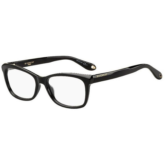Rame ochelari de vedere dama Givenchy GV 0058 807 Rectangulare Negre originale din Plastic cu comanda online