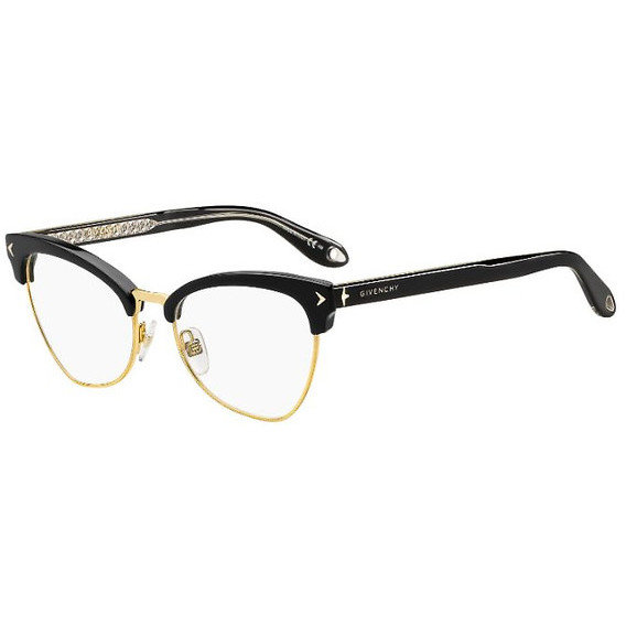 Rame ochelari de vedere dama Givenchy GV 0064 807 Cat-eye Negre originale din Metal cu comanda online