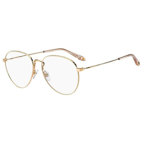 Rame ochelari de vedere dama Givenchy GV 0071 84E Pilot Aurii originale din Metal cu comanda online