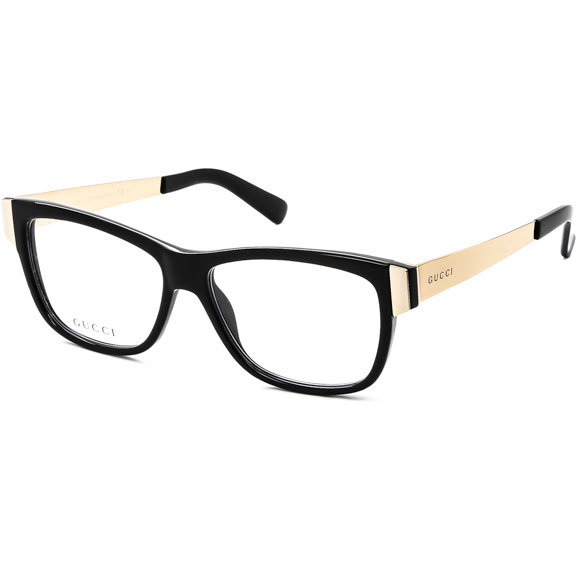 Rame ochelari de vedere dama Gucci GG 3719 ANW Rectangulare Negre originale din Plastic cu comanda online