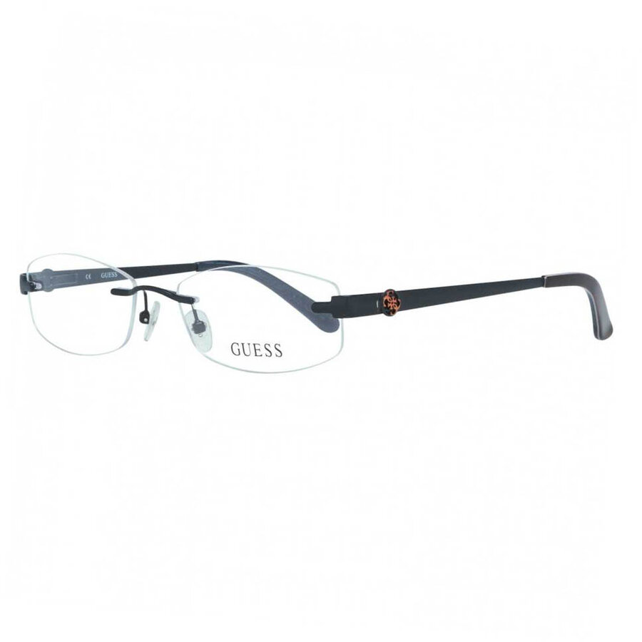 Rame ochelari de vedere dama Guess GU2337 BLK Negre Rectangulare originale din Metal cu comanda online