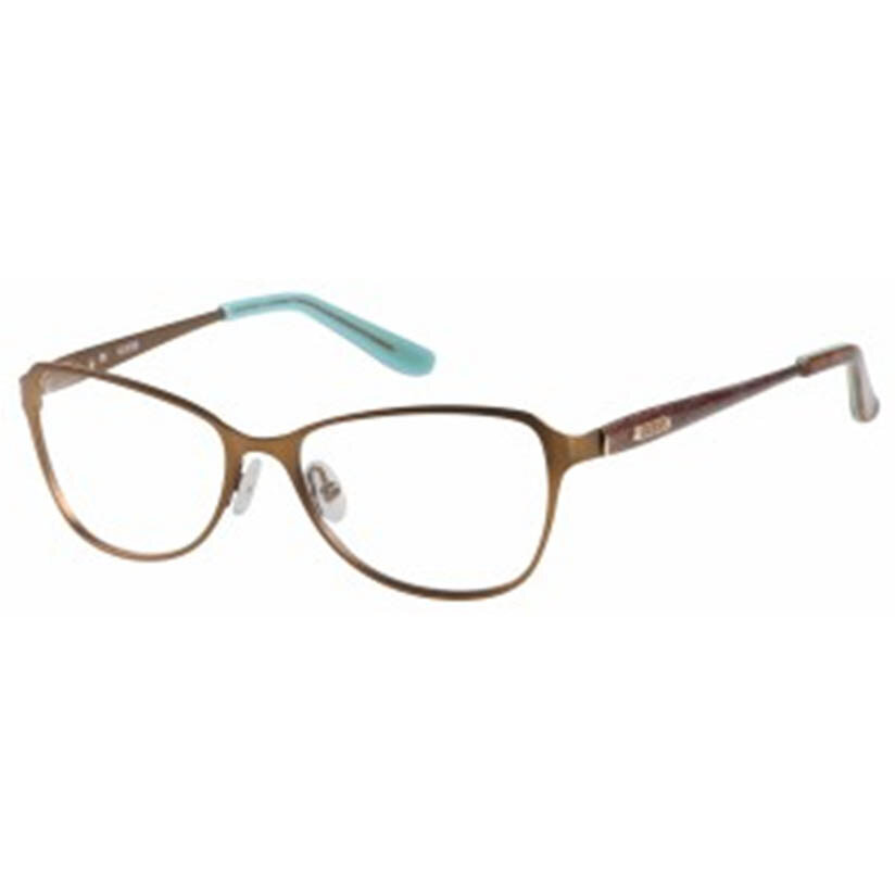 Rame ochelari de vedere dama Guess GU2426 BRN Ovale Bronz originale din Metal cu comanda online