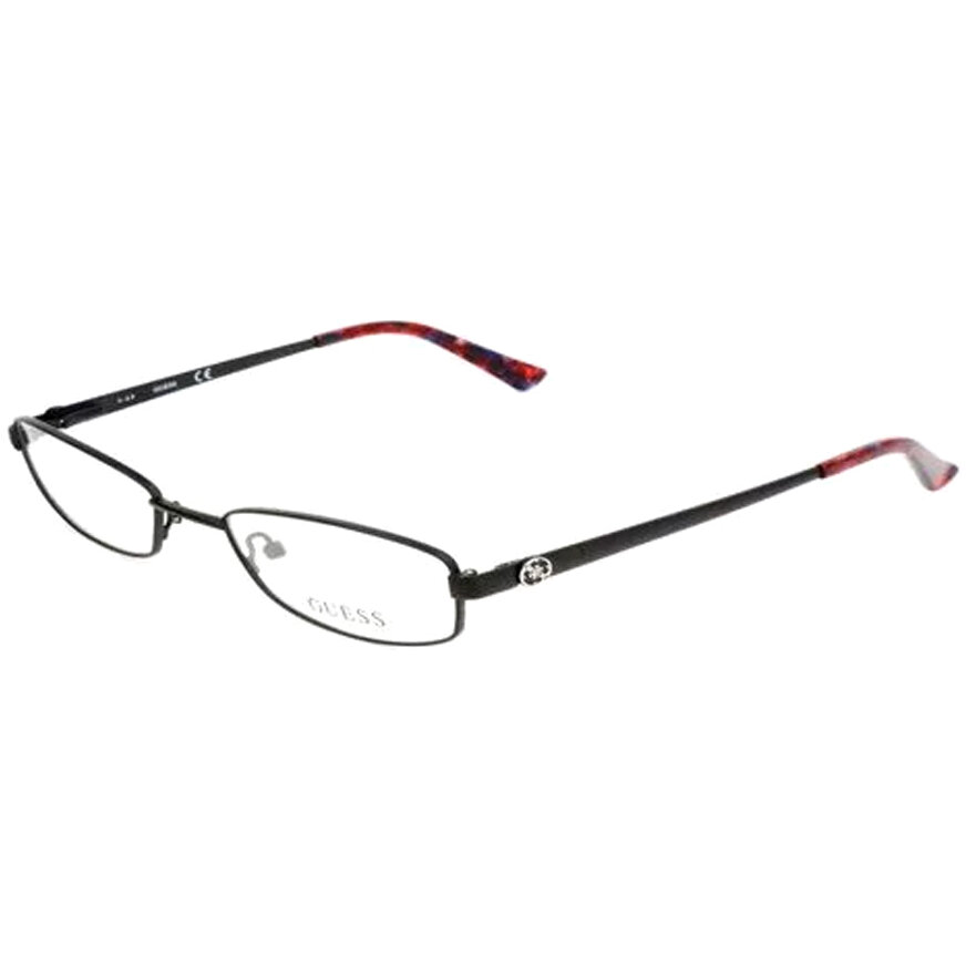 Rame ochelari de vedere dama Guess GU2524 002 Rectangulare Negre originale din Metal cu comanda online
