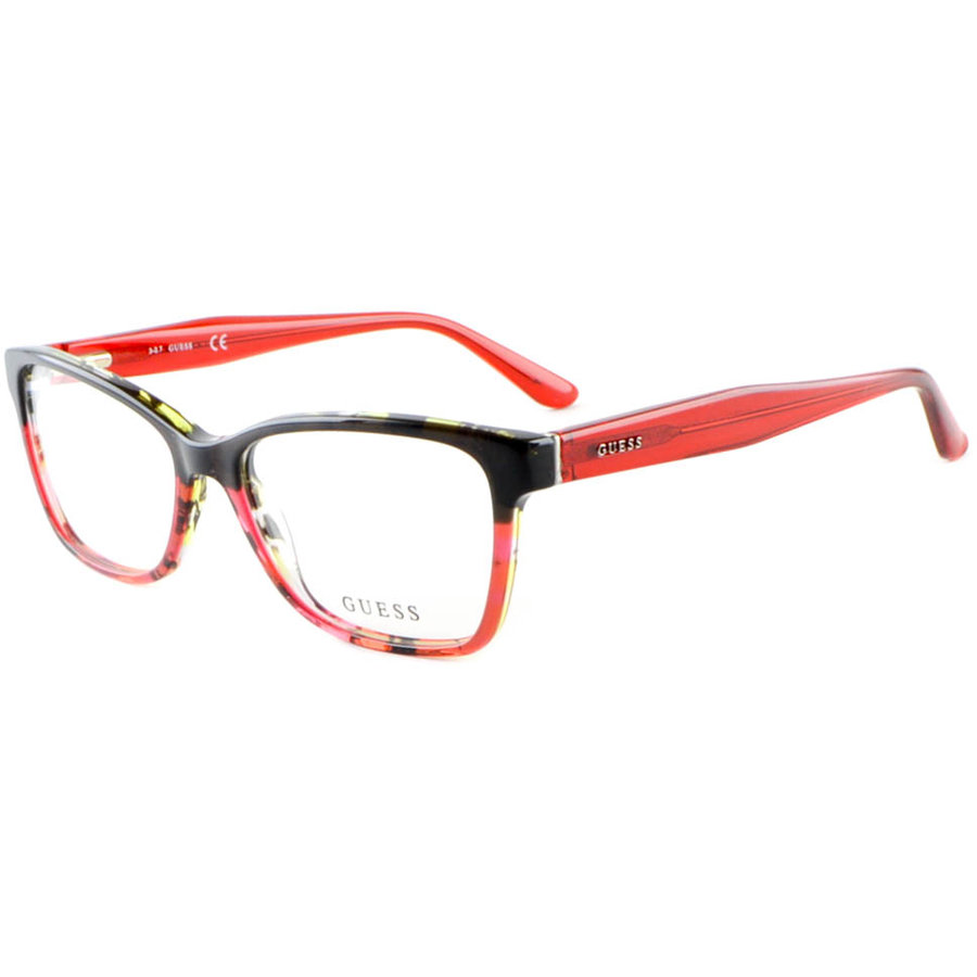 Rame ochelari de vedere dama Guess GU2647 020 Negre Rectangulare originale din Acetat cu comanda online