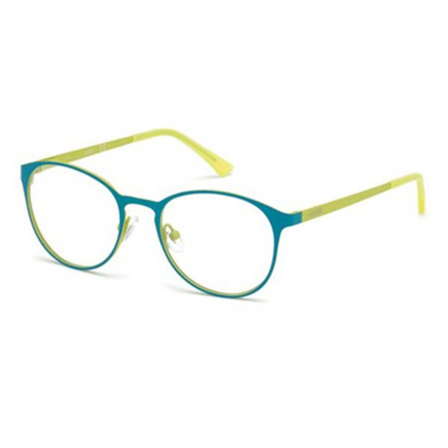 Rame ochelari de vedere dama Guess GU3011 089 Verzi Rotunde originale din Metal cu comanda online
