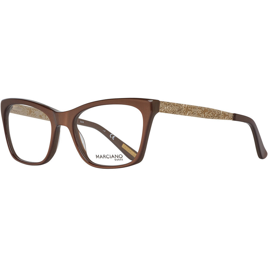Rame ochelari de vedere dama Guess by Marciano GM0267 048 Patrate Maro originale din Plastic cu comanda online