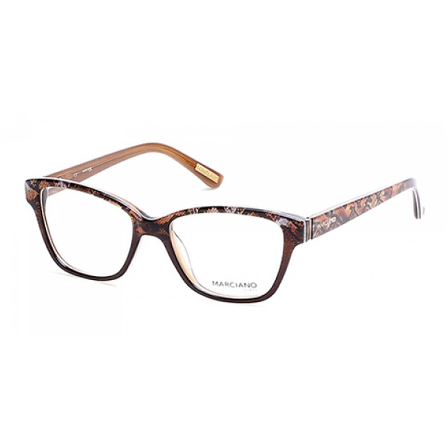 Rame ochelari de vedere dama Guess by Marciano GM0280 047 Rectangulare Maro originale din Plastic cu comanda online