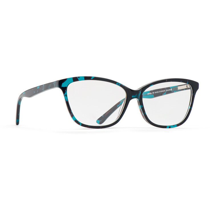 Rame ochelari de vedere dama INVU B4406B Albastre Cat-eye originale din Plastic cu comanda online