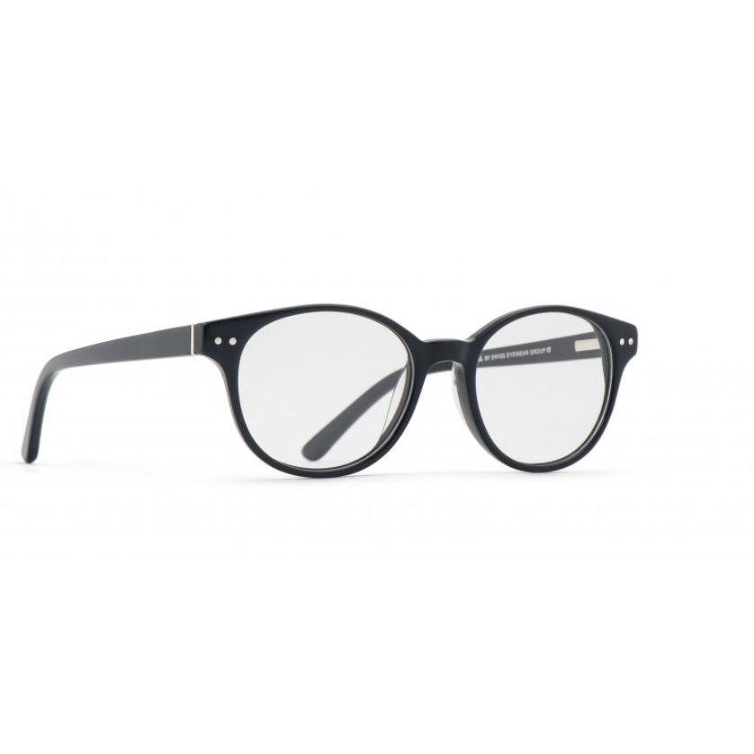 Rame ochelari de vedere dama INVU B4418A Negre Rotunde originale din Plastic cu comanda online