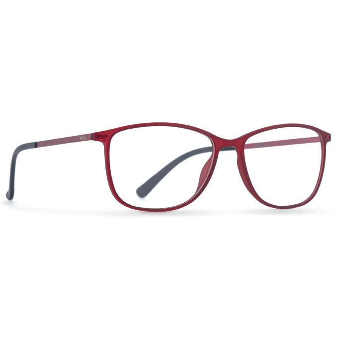 Rame ochelari de vedere dama INVU B4813C Rosii Rectangulare originale din Plastic cu comanda online