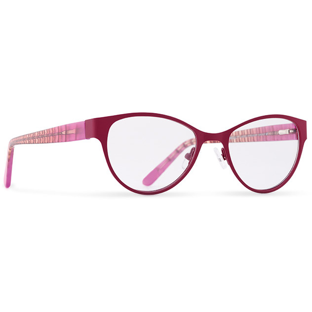 Rame ochelari de vedere dama INVU T3509B Rosii Cat-eye originale din Metal cu comanda online
