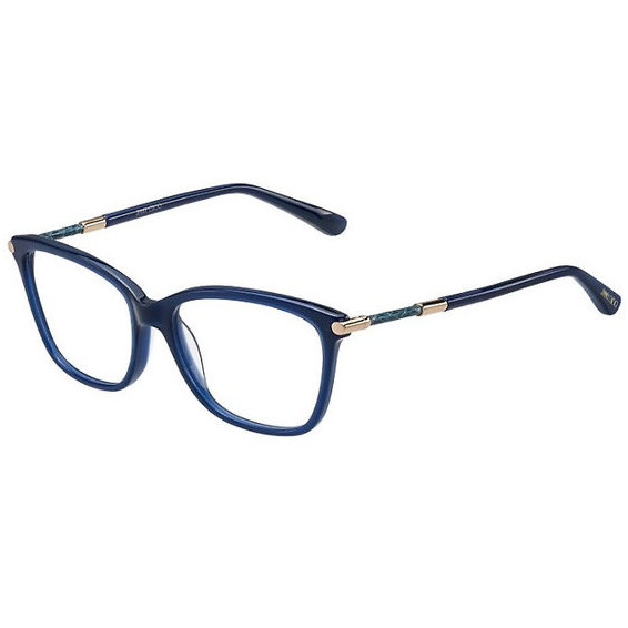 Rame ochelari de vedere dama Jimmy Choo JC133 J5S Rectangulare Albastre originale din Plastic cu comanda online