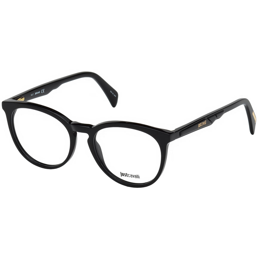 Rame ochelari de vedere dama Just Cavalli JC0847 001 Negre Patrate originale din Plastic cu comanda online