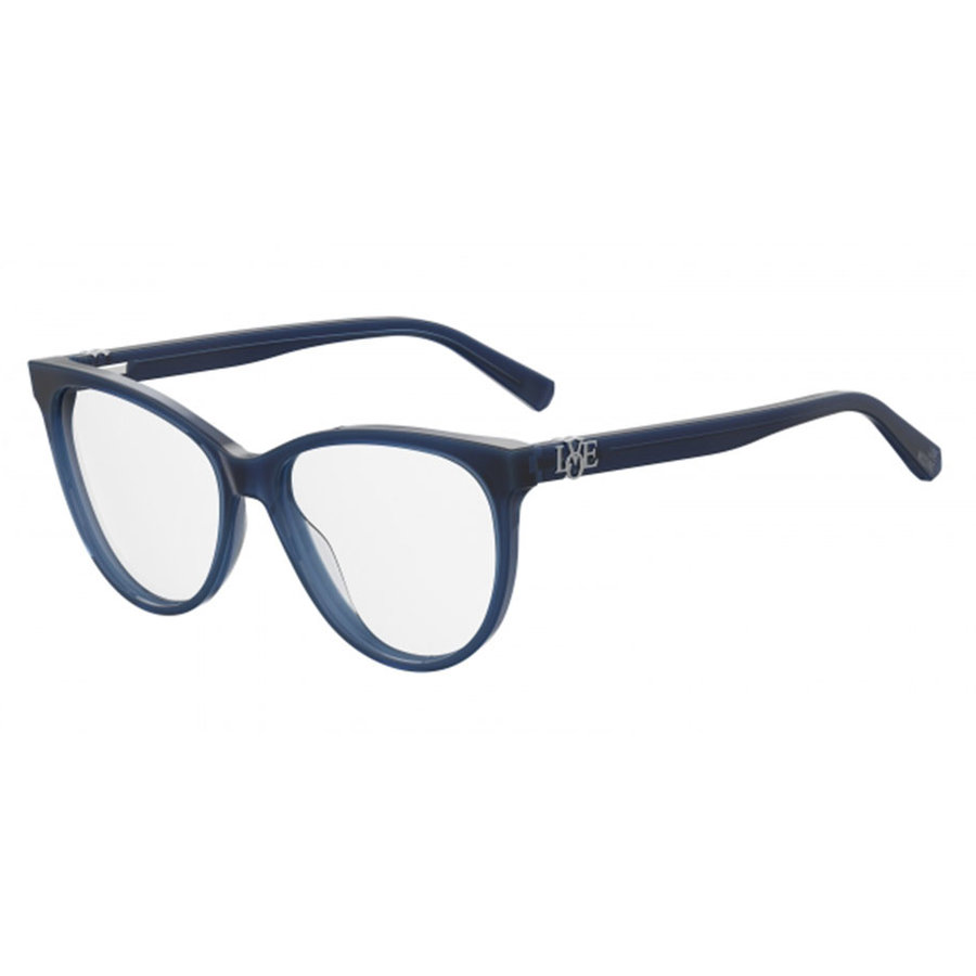 Rame ochelari de vedere dama MOSCHINO LOVE MOL521 PJP Albastre Cat-eye originale din Plastic cu comanda online