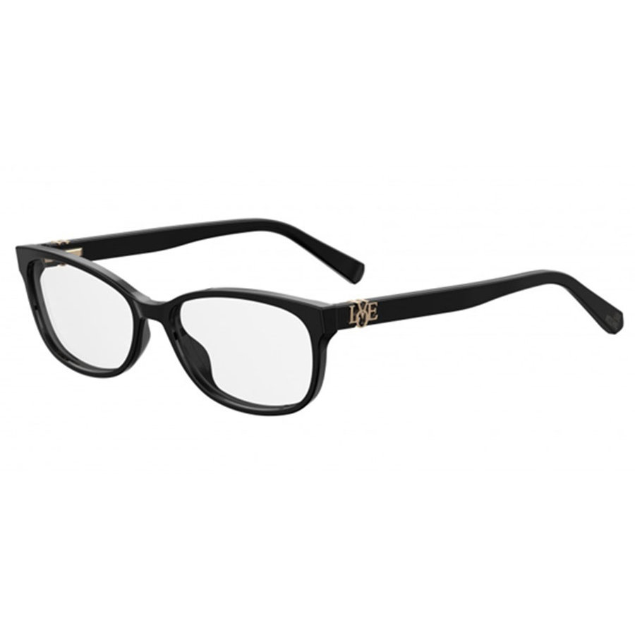 Rame ochelari de vedere dama MOSCHINO LOVE MOL522 807 Negre Rectangulare originale din Plastic cu comanda online