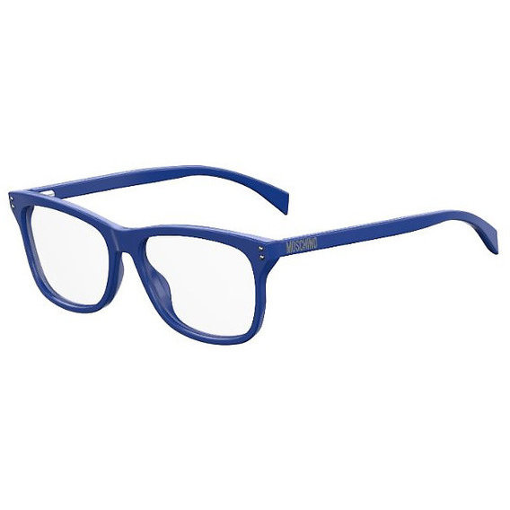 Rame ochelari de vedere dama MOSCHINO MOS501 PJP Albastre Rectangulare originale din Plastic cu comanda online