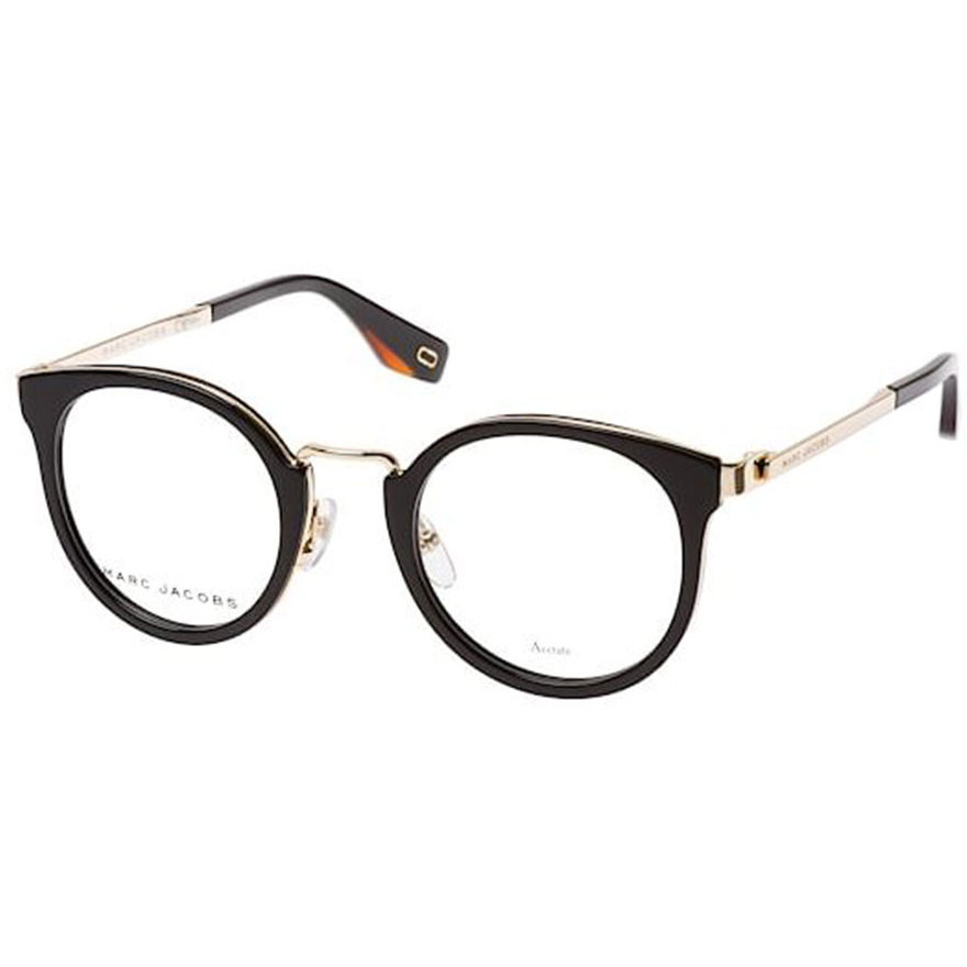Rame ochelari de vedere dama Marc Jacobs MARC 269 807 Rotunde Negre originale din Plastic cu comanda online