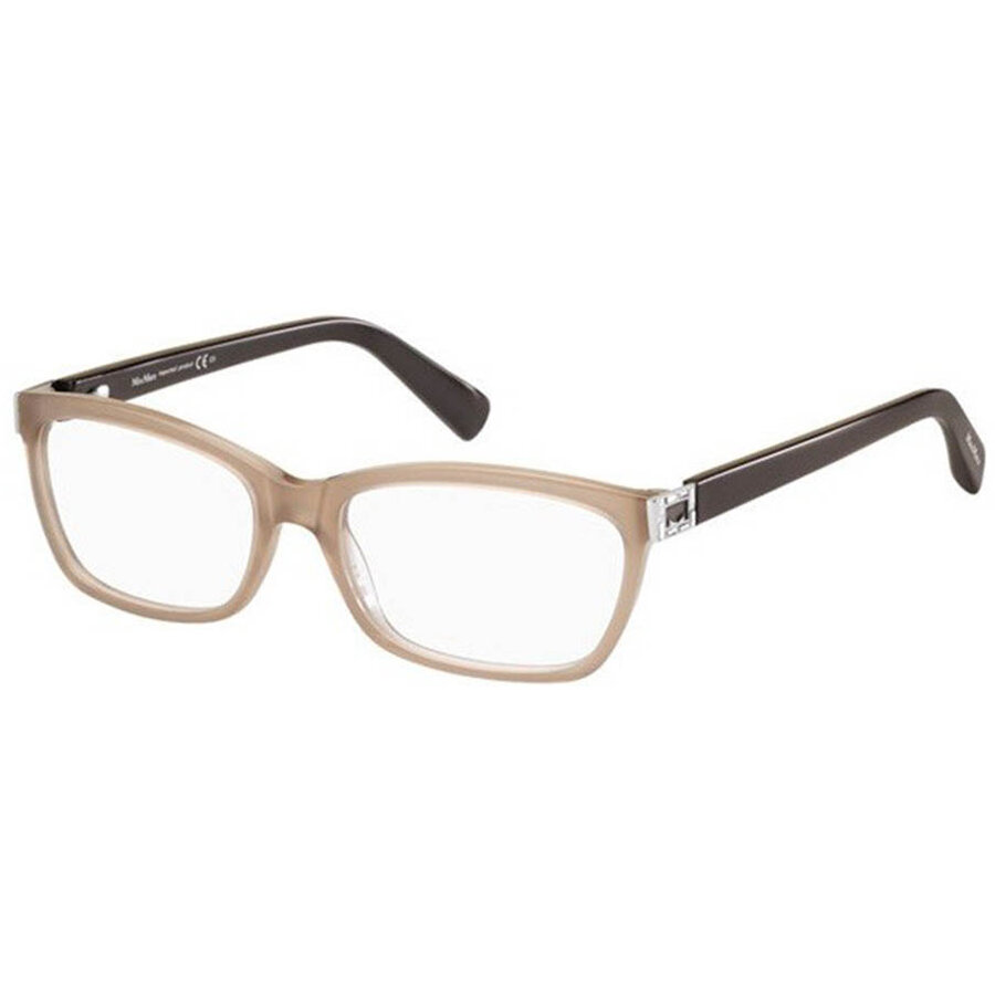 Rame ochelari de vedere dama Max Mara MM 1151 R94 Bej Rectangulare originale din Plastic cu comanda online