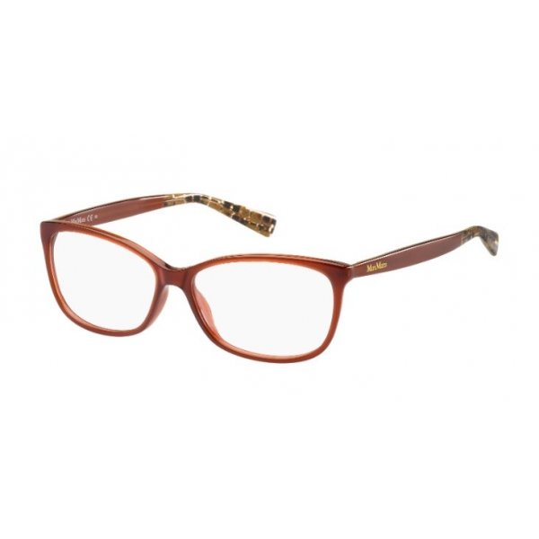 Rame ochelari de vedere dama Max Mara MM 1230 BVE Portocalii/Havana Rectangulare originale din Plastic cu comanda online