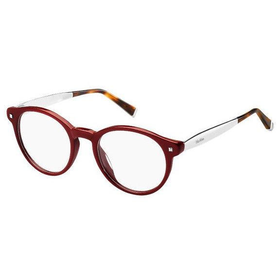 Rame ochelari de vedere dama Max Mara MM 1272 UUA Rosii Rotunde originale din Plastic cu comanda online
