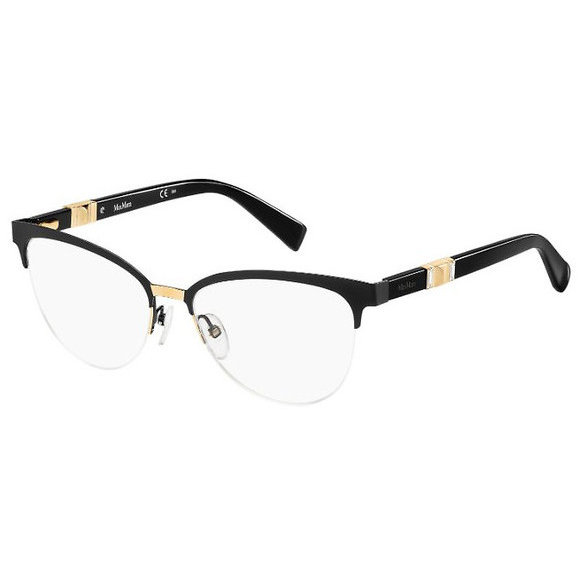 Rame ochelari de vedere dama Max Mara MM 1291 0V4 Cat-eye Negre originale din Metal cu comanda online