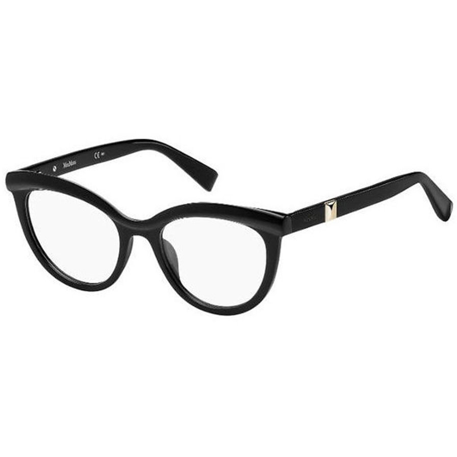 Rame ochelari de vedere dama Max Mara MM 1301 807 Cat-eye Negre originale din Plastic cu comanda online