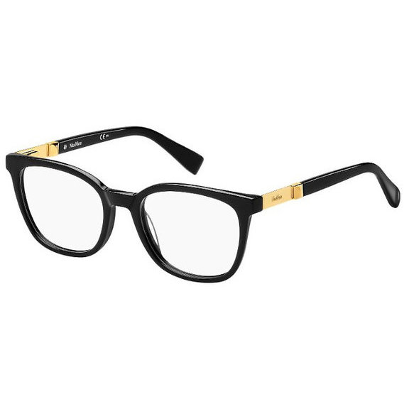 Rame ochelari de vedere dama Max Mara MM 1302 807 Negre Patrate originale din Plastic cu comanda online