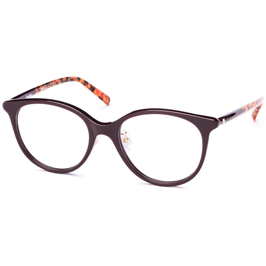 Rame ochelari de vedere dama Max Mara MM 1313/F I7Q Rotunde Visinii originale din Plastic cu comanda online