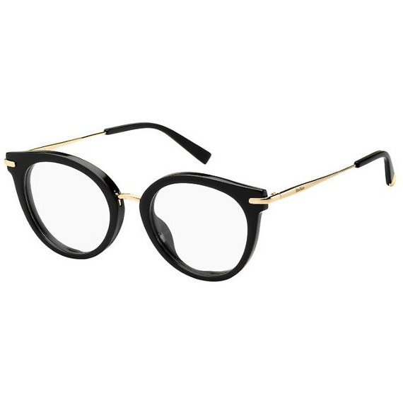 Rame ochelari de vedere dama Max Mara MM 1319 2M2 Rotunde Negre originale din Plastic cu comanda online