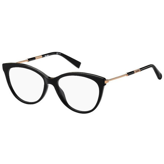 Rame ochelari de vedere dama Max Mara MM 1332 807 Cat-eye Negre originale din Plastic cu comanda online