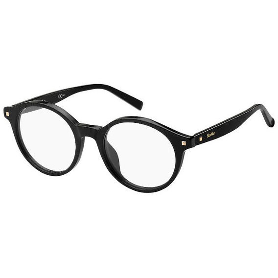 Rame ochelari de vedere dama Max Mara MM 1333 807 Rotunde Negre originale din Plastic cu comanda online