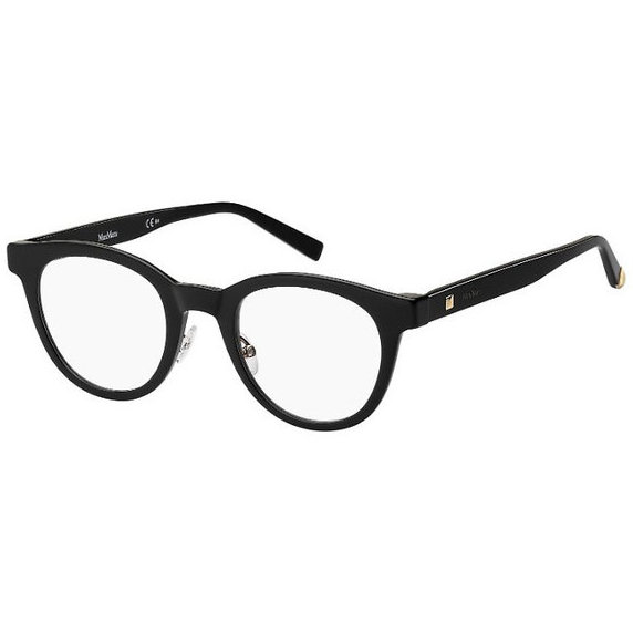 Rame ochelari de vedere dama Max Mara MM 1334 807 Rotunde Negre originale din Plastic cu comanda online