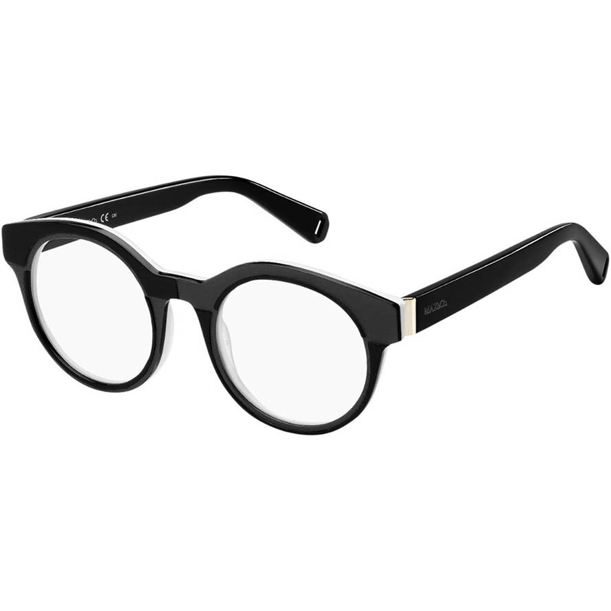 Rame ochelari de vedere dama Max&CO 313 P56 Negre Rotunde originale din Acetat cu comanda online