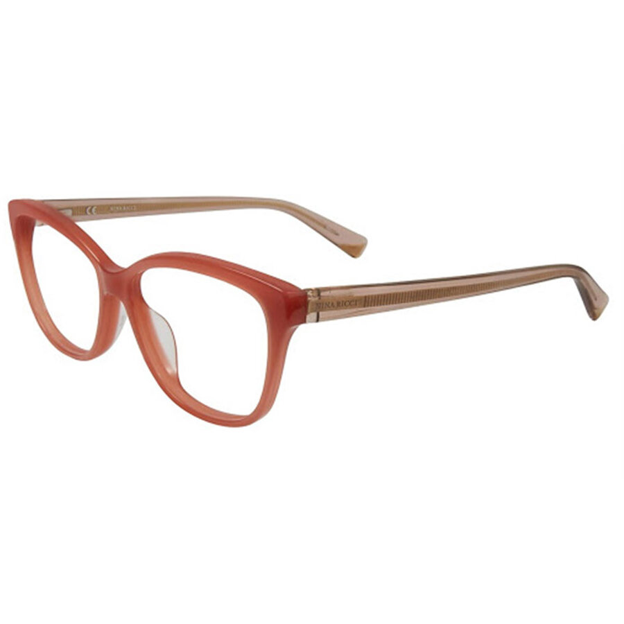 Rame ochelari de vedere dama Nina Ricci VNR020 03G9 Rectangulare Rosii originale din Plastic cu comanda online