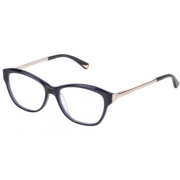 Rame ochelari de vedere dama Nina Ricci VNR044 0991 Rectangulare Albastre originale din Plastic cu comanda online
