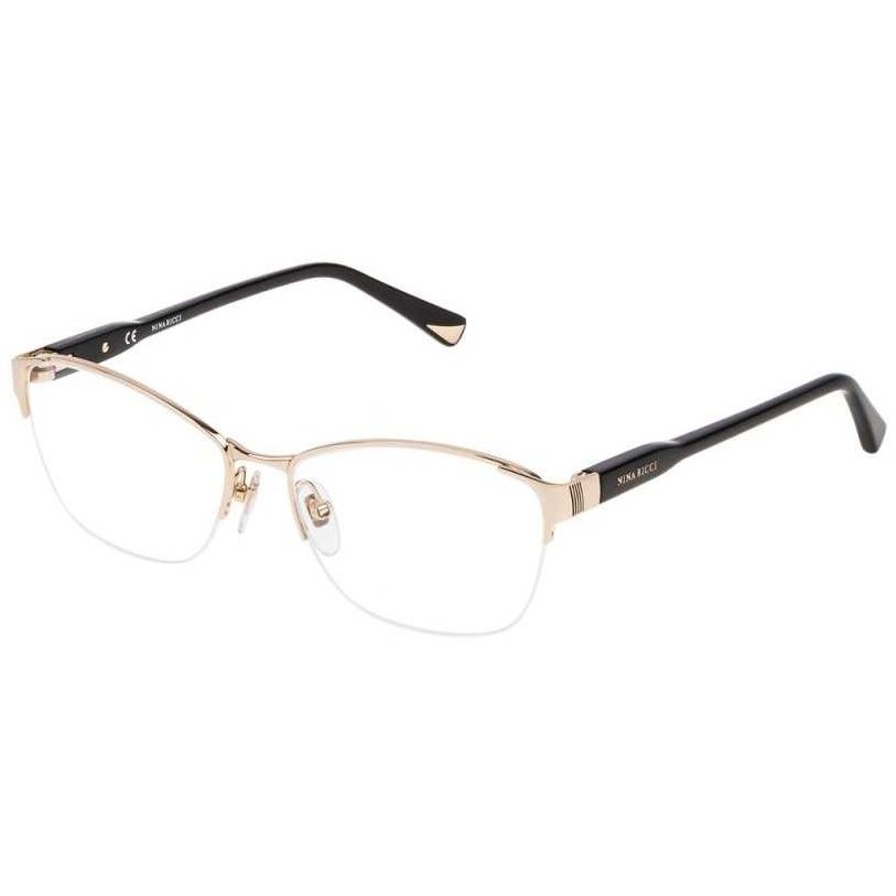 Rame ochelari de vedere dama Nina Ricci VNR048 0300 Rectangulare Aurii originale din Metal cu comanda online