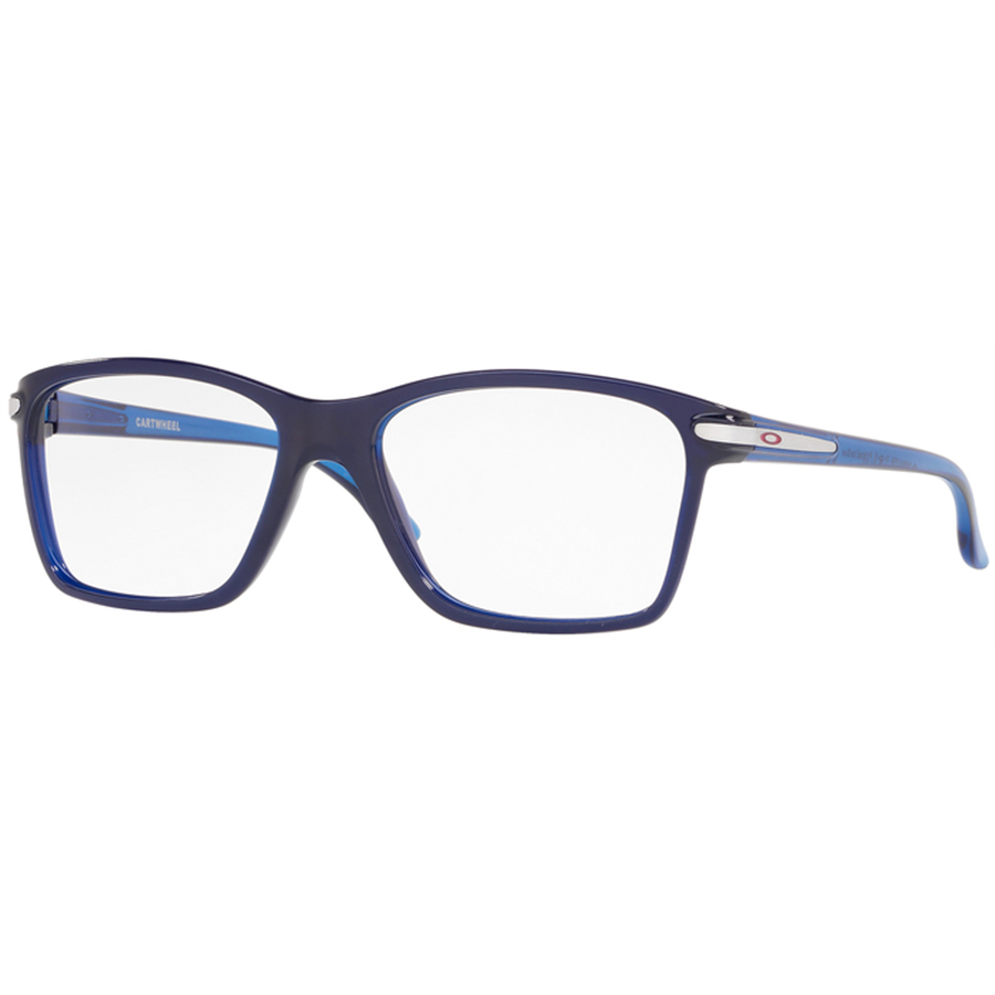 Rame ochelari de vedere dama Oakley CARTWHEEL OY8010 801002 Albastre Rectangulare originale din Plastic cu comanda online
