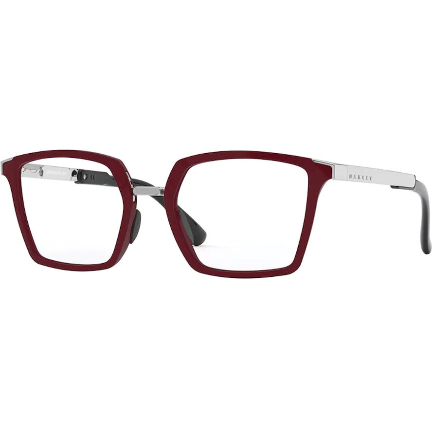 Rame ochelari de vedere dama Oakley OX8160 816004 Patrate Rosii originale din Plastic cu comanda online