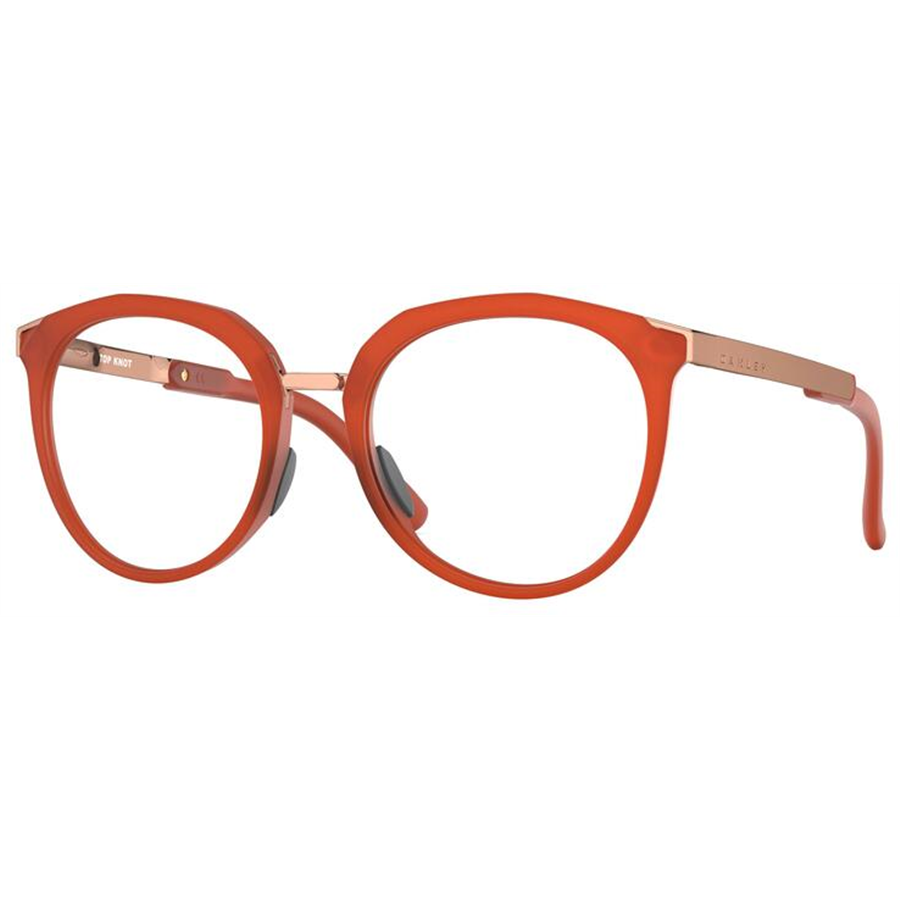 Rame ochelari de vedere dama Oakley TOP KNOT OX3238 323806 Cat-eye Maro originale din Metal cu comanda online